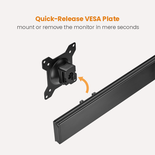Dual Monitor Aluminum Heavy-Duty Gas Spring Monitor Arm with Docking Station LDT23-C022D For Heavy and Oversized 17"~32" Monitors from china(chinese)