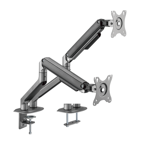 デュアルモニターエコノミカルスプリングアシストモニターアーム LDT63-C024 ほとんどの17"-32"モニター用 from china(chinese)