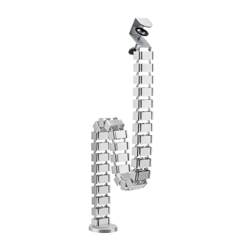 Clamp-On Quad Entry Vertebrae Cable Management Spine CC10-1A Great for Height Adjustable Sit-Stand Desk from china(chinese)