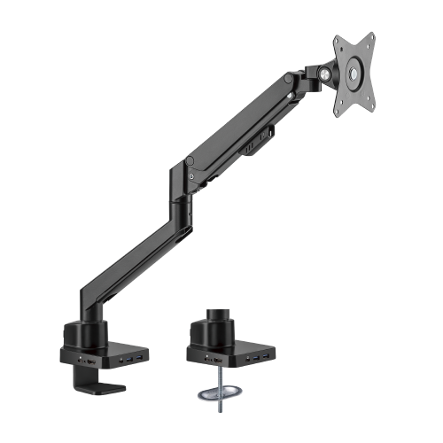 6-in-1ドッキングステーション付きスマートガススプリング式モニターアーム LDT62-C012D 人間工学とテクノロジーを融合させた独自のイノベーション from china(chinese)