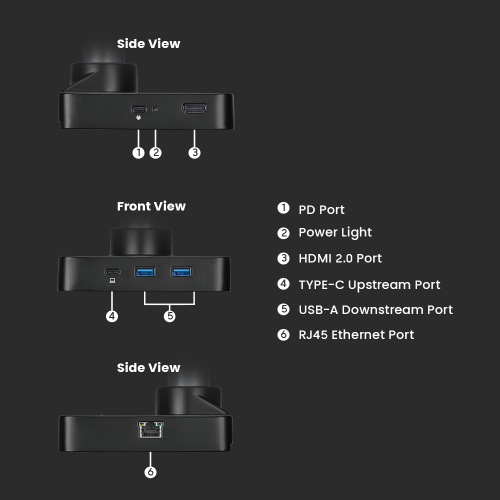 Single Monitor Aluminum Heavy-Duty Gas Spring Monitor Arm with Docking Station LDT23-C012D For Heavy and Oversized 17"~49" Monitors from china(chinese)