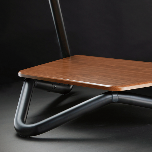 Bauhaus Style Corner TV Stand with 2-Tier Wood Shelves  FS40-46T  from china(chinese)