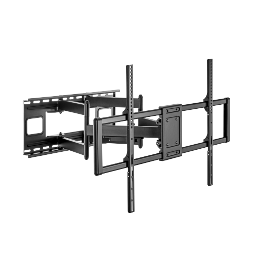 HEAVY-DUTY FULL-MOTION TV WALL MOUNT LPA77-696 For most 60”-120” LED, LCD Curved ＆ Flat Panel TVs from china(chinese)