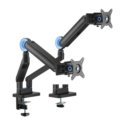 Designer Premium Dual Monitor Spring-Assisted Monitor Arm with Slider LDT75-C024S  from china(chinese)