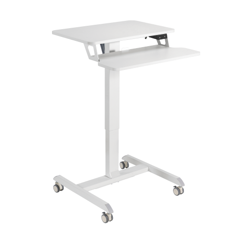 Two Tier Electric Mobile Sit-Stand Workstation  FWS13-1 Designed for affordability and flexibility from china(chinese)