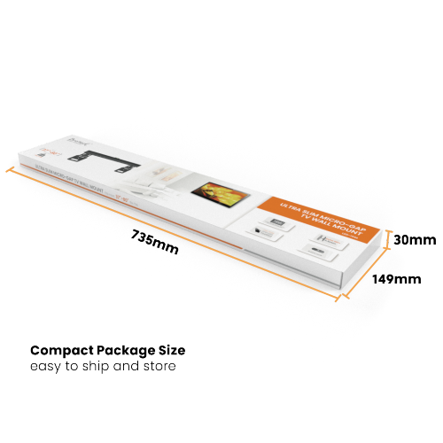 Ultra Slim Micro-Gap Fixed TV Wall Mount LED-1946 Fits 37’’~80’’ slim TVs with only 9.5mm/0.37'' profile from china(chinese)