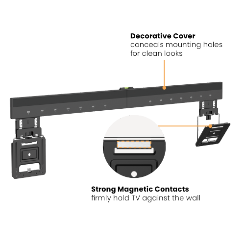 Ultra Slim Micro-Gap Fixed TV Wall Mount LED-1948 Fits 43''~100'' slim TVs with only 9.5mm/0.37'' profile from china(chinese)
