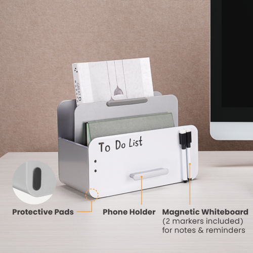 3-in-1 Steel Tablet/File Stand STB-182 Stand & Storage Box & Whiteboard from china(chinese)