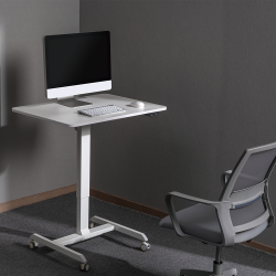 Electric Mobile Sit-Stand Workstation 