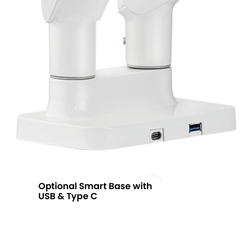 Designer Premium Dual Monitor Spring-Assisted Monitor Arm with USB-A/USB-C Ports LDT75-C024UC  from china(chinese)
