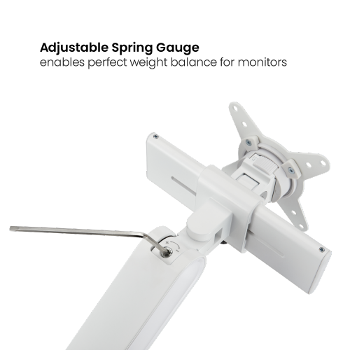  Designer Premium Dual Monitor Spring-Assisted Monitor Arm with Slider & USB-A/USB-C Ports LDT75-C024UCS  from china(chinese)