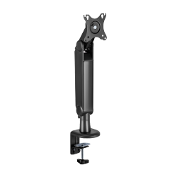 Clamp-on Easy-to-Adjust Spring-Assisted Single Monitor Arm