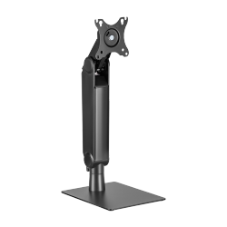 Freestanding Easy-to-Adjust Spring-Assisted Single Monitor Stand