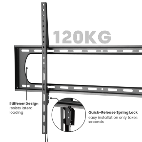 Lumi KL21G-44F Super Economy Fixed TV Wall Mount For most 32-55