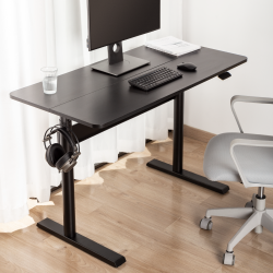 Compact Pneumatic Standing Desks with Standard Surface