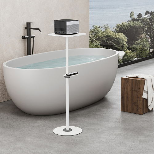 Floor Stand for mini projectors with device shelf PRB-23PD Set up a home theater in minutes from china(chinese)