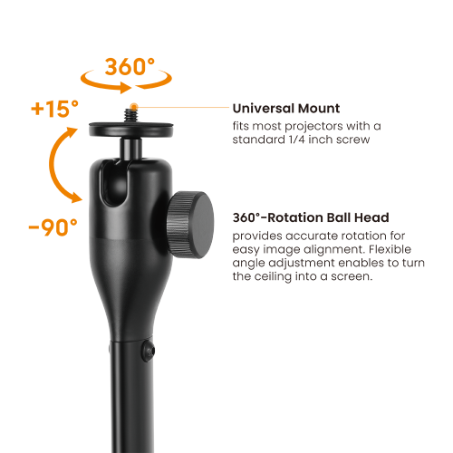 360° Rotate Floor Stand for mini projectors  PRB-23 Build a home theatre in minutes from china(chinese)