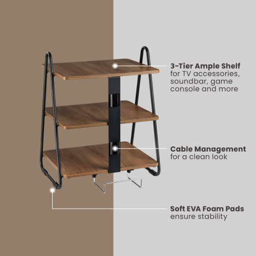 Industrial Style Storage Rack SFR-03 Perfectly compatible with LUMI’s and other TV floor stands!  from china(chinese)