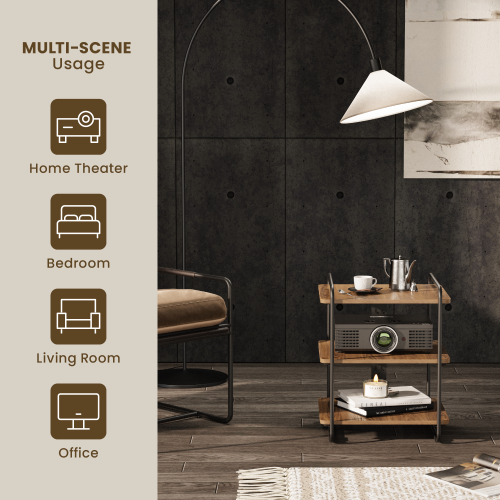 Industrial Style Storage Rack SFR-04 Perfectly compatible with LUMI’s and other TV floor stands!  from china(chinese)