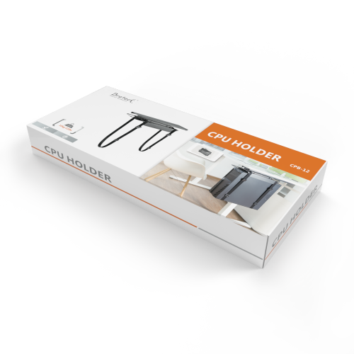 SOPORTE PARA CPU CON CORREA DEBAJO DEL ESCRITORIO CON RIEL DESLIZANTE CPB-12 Diseño Portátil con Correa, Liberar Espacio from china(chinese)