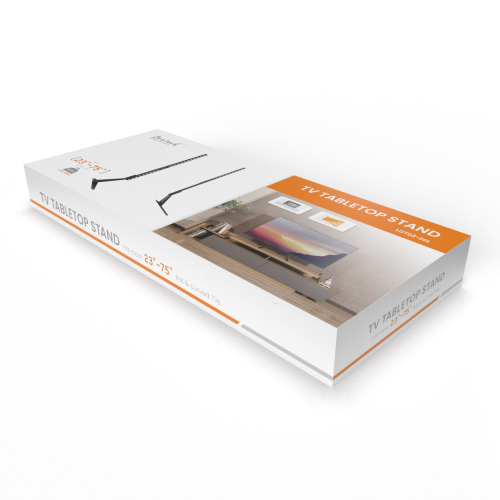 Economy Adjustable Tabletop TV Stand LDT03-26L For most 23''~75'' TVs from china(chinese)