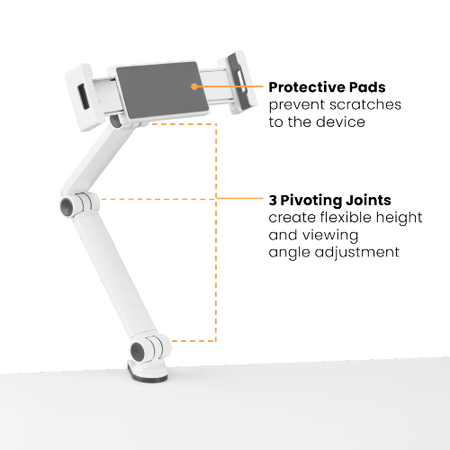 Universal Adjustable Tablet Camp Mount PAD30-04 Compatible with most 4.7”-12.9” tablets, phones, and other devices from china(chinese)