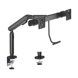 Flexy Spring-Assisted Dual Monitor Arm