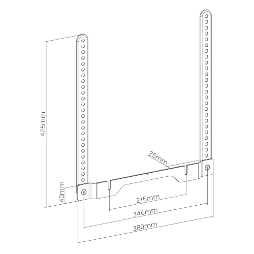 Sonos Ray Combination Bracket for TV Mounts SB-69 Upgrade Room Layout and Enhance Listening Experience from china(chinese)