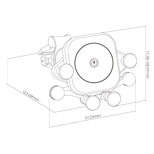 Wireless Car Charger DWC15-8  from china(chinese)