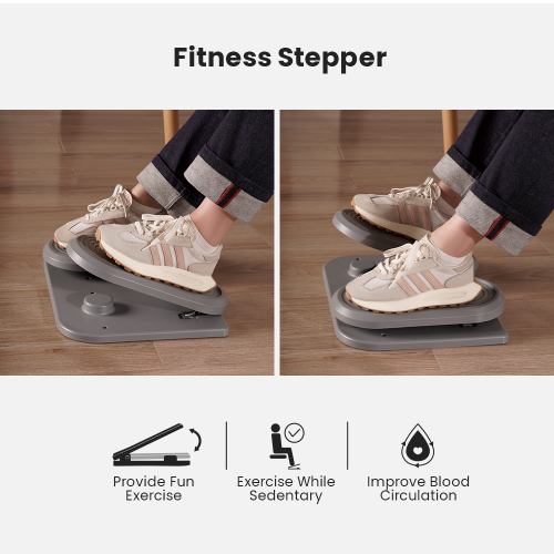 Footrest with Fitness Stepper FR-12 Exercise legs unconsciously while sedentary from china(chinese)