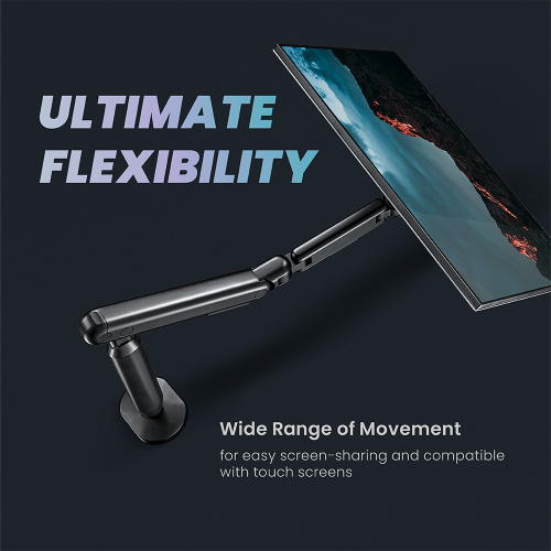 Flexy Spring-Assisted Monitor Arm LDT76-C012 Bring increased flexibility and ingenious ergonomics to the workspace. from china(chinese)