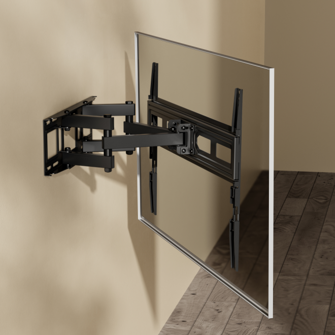 Super Economy Full-Motion TV Mount  LPA78-466 Fits Most 37"-80" Flat Panel TVs  from china(chinese)