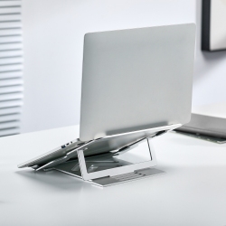 Portable 6-Level Adjustable Aluminum Laptop Riser