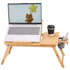 Bamboo Adjustable Laptop Desk