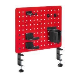 Gaming Clamp-on Desk Pegboard