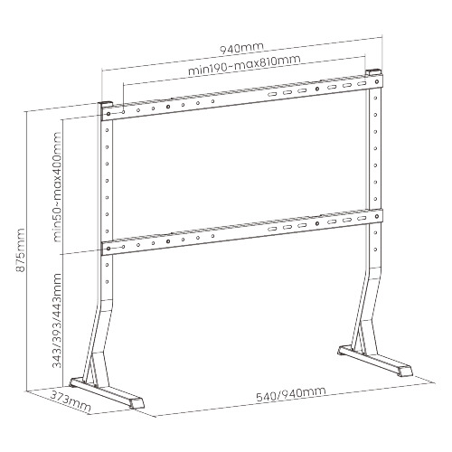Tabletop Statement TV Stand LDT03-25L Specially designed for large TVs from 45” to 90”. from china(chinese)