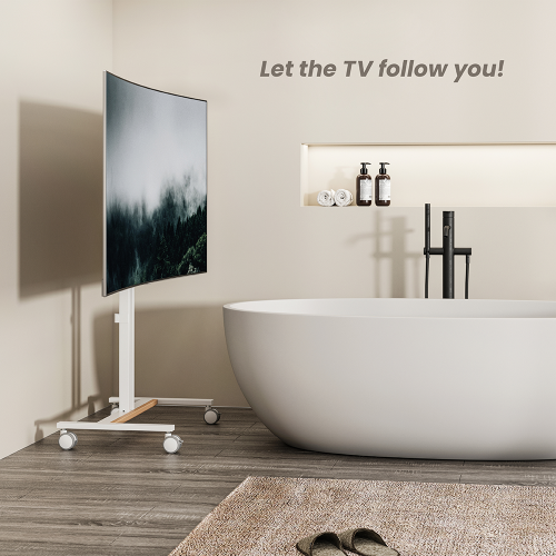 Compact TV Cart FS47-44T-01W  from china(chinese)