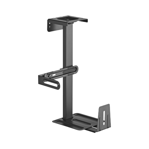Easy Set-Up Under-Desk/Wall CPU Holder CPB-25 Meet our new structural system and cool design! from china(chinese)