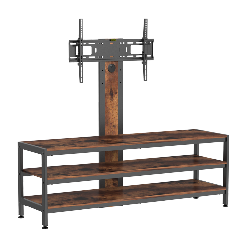 Industrial Style TV Stand with Mount (Medium) WP2001MT A Mix of Urban and Rustic Loft Appeal from china(chinese)