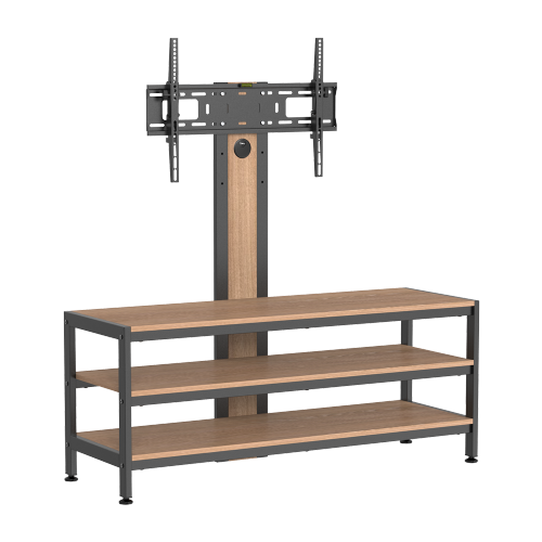 Industrial Style TV Stand with Mount (Small) WP2001ST  A Mix of Urban and Rustic Loft Appeal from china(chinese)