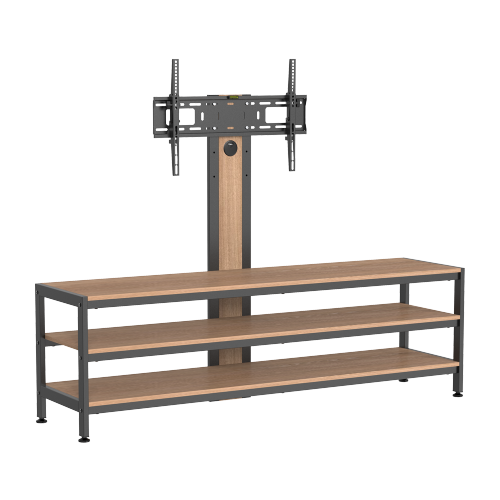 Industrial Style TV Stand with Mount (Large) WP2001LT A Mix of Urban and Rustic Loft Appeal from china(chinese)