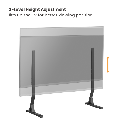Tabletop Statement TV Stand LDT03-25S Compatible with most 32” to 77” TVs. from china(chinese)