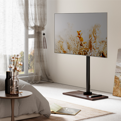 Compact Stylish TV Floor Stand FS41-44T-01 Suitable for TVs from 23" to 55" and up to 35kg/77lbs from china(chinese)