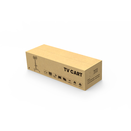 Cost-Effective Aluminum TV Cart FS44-46TW Cost less, win more! from china(chinese)