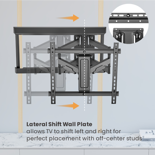 Modern Designed Full-Motion TV Mount LPA76-446 Supports 32"-70" TVs from china(chinese)