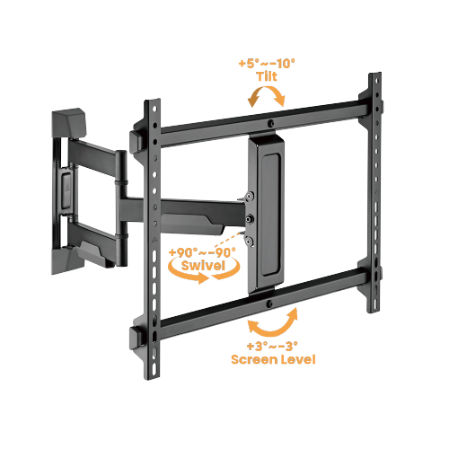 Modern Designed Full-Motion TV Mount LPA76-463 Supports 32"-70" TVs from china(chinese)