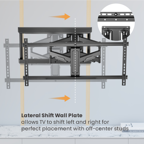 Modern Designed Full-Motion TV Mount LPA76-486 Supports 43"-90" TVs from china(chinese)