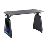 Large Infinity Gaming Desk with One-Way Mirrors