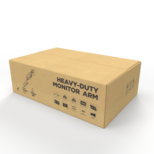 エコノミーヘビーデューティーシングルモニターガススプリング式モニターアーム LDT52-C012 ほとんどの17"-35"フラットパネルと曲面モニター用 from china(chinese)