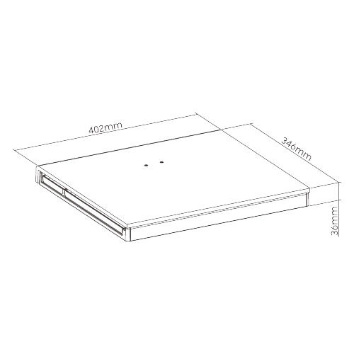 2-in-1 Desktop Storage Box DEO03-1 · Desktop Organizer · Laptop Stand from china(chinese)